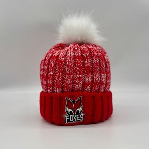 Beanie Red-White