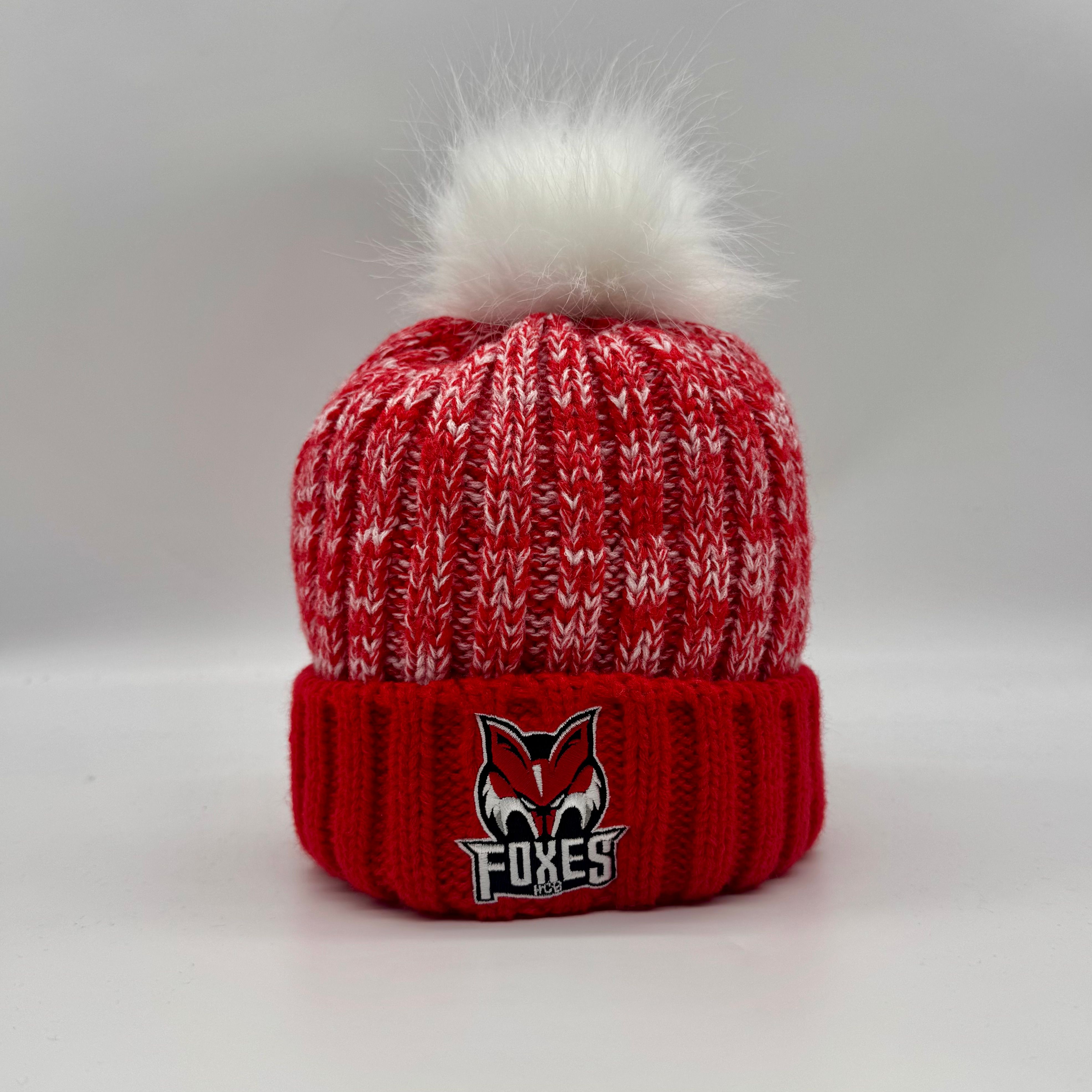 Beanie Red-White