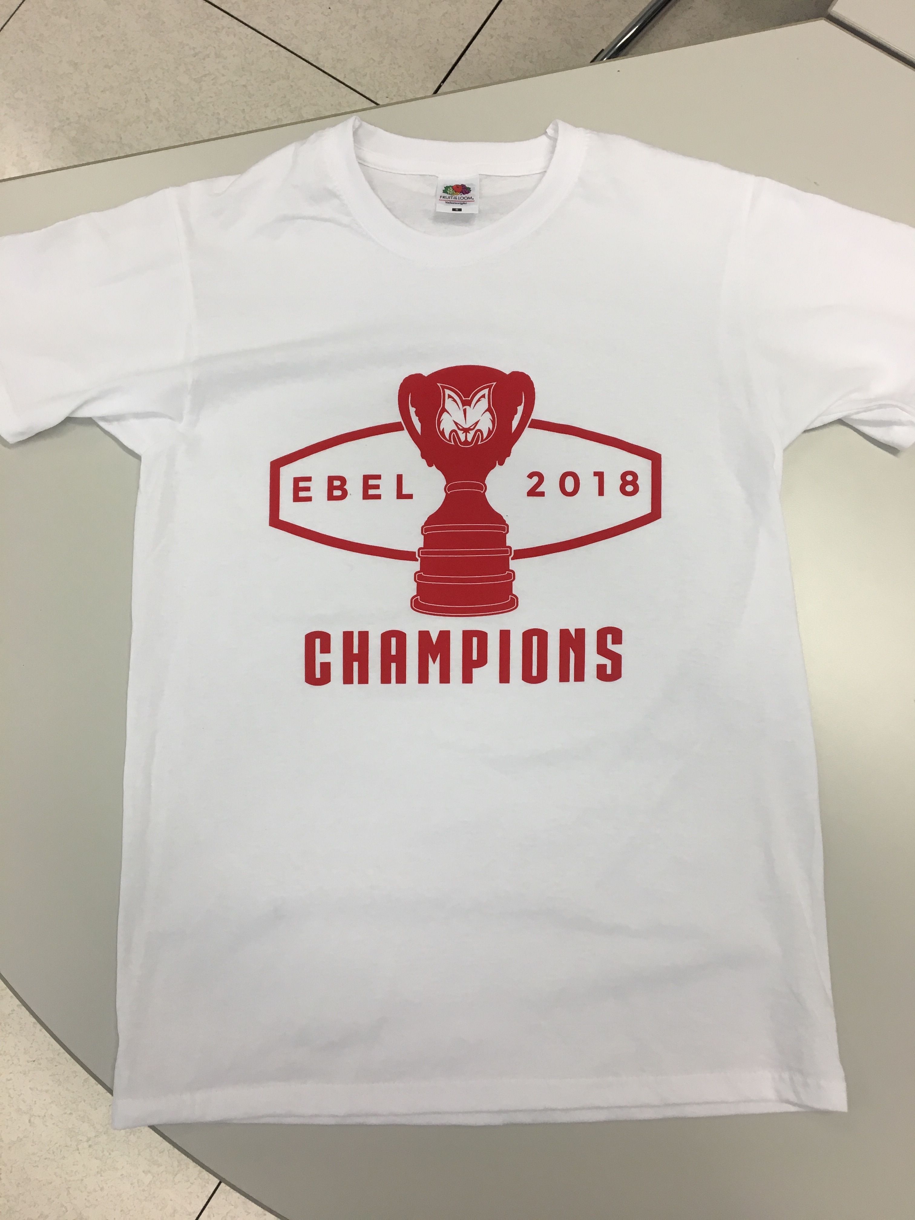 T-Shirt EBEL Champions 2018